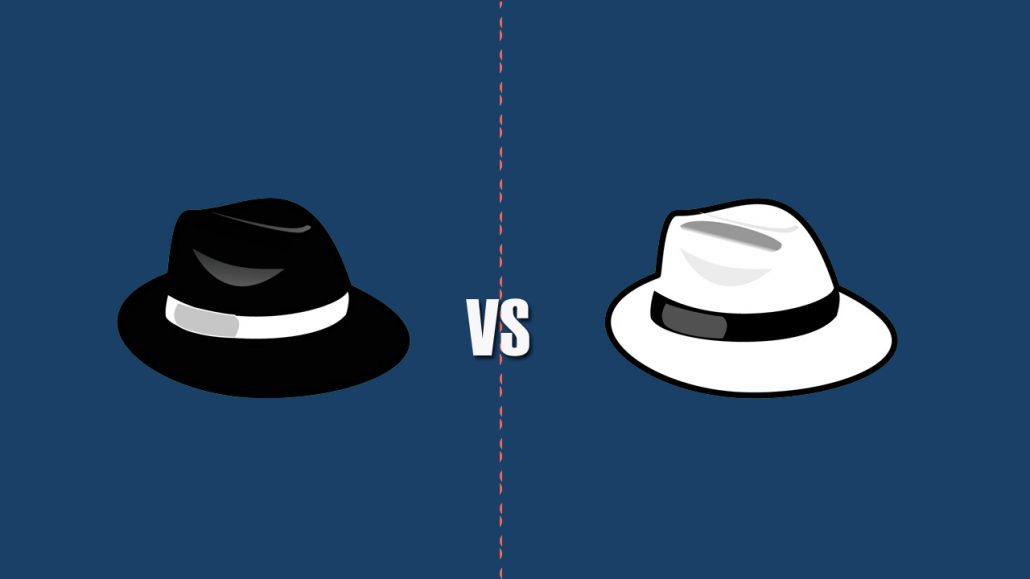 black hat hackers versus white hat hackers