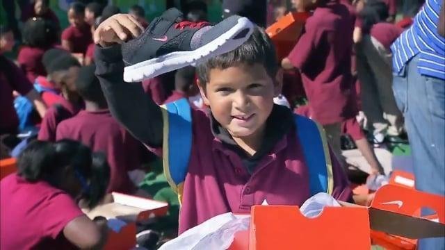 children shoe drive charity